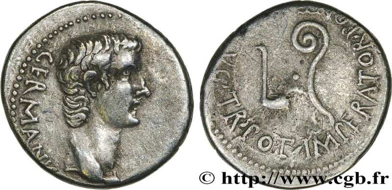 CALIGULA
Type : Drachme 
Date : 37-38 
Mint name / Town : Césarée, Cappadoce 
Me...