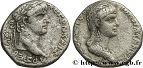 NERO and POPPAEA
Type : Drachme syro-phénicienne 
Date : an 10/ 111 
Mint name / Town : Antioche, Syrie, Séleucie et Piérie 
Metal : silver 
Diameter ...