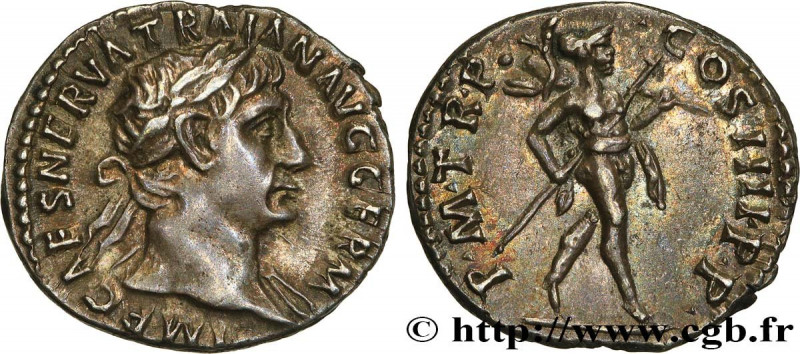 TRAJANUS
Type : Denier 
Date : 102 
Mint name / Town : Rome 
Metal : silver 
Mil...