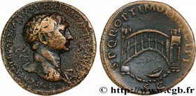 TRAJANUS
Type : Sesterce 
Date : 105 
Mint name / Town : Rome 
Metal : copper 
Diameter : 33,5  mm
Orientation dies : 6  h.
Weight : 23,39  g.
Rarity ...