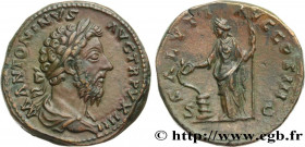 MARCUS AURELIUS
Type : Sesterce 
Date : 03-12 
Date : 169 
Mint name / Town : Rome 
Metal : copper 
Diameter : 31  mm
Orientation dies : 6  h.
Weight ...