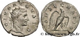AUGUSTUS
Type : Antoninien 
Date : 250-251 
Mint name / Town : Rome 
Metal : billon 
Millesimal fineness : 400  ‰
Diameter : 21,5  mm
Orientation dies...
