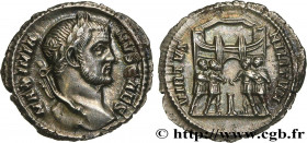 GALERIUS
Type : Argenteus 
Date : 295-297 
Mint name / Town : Rome 
Metal : silver 
Millesimal fineness : 900  ‰
Diameter : 18  mm
Orientation dies : ...