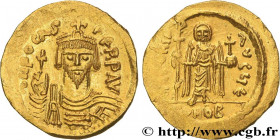 PHOCAS
Type : Solidus 
Date : 607-610 
Mint name / Town : Constantinople 
Metal : gold 
Millesimal fineness : 1000  ‰
Diameter : 21,5  mm
Orientation ...