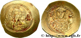 MICHAEL VII DUKAS
Type : Histamenon nomisma 
Date : c. 1071 
Mint name / Town : Constantinople 
Metal : electrum 
Diameter : 26,5  mm
Orientation dies...
