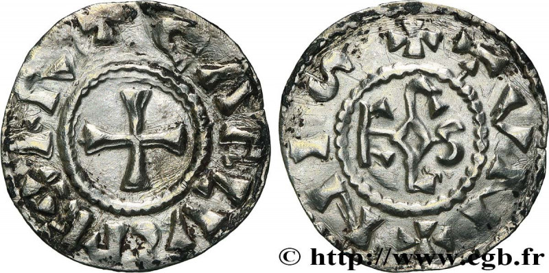 CHARLEMAGNE
Type : Denier 
Date : c. 793-812 
Date : n.d. 
Mint name / Town : Th...