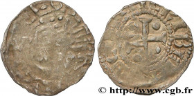 LOTHAIR
Type : Denier 
Date : c. 954-986 
Mint name / Town : Troyes 
Metal : silver 
Diameter : 20,5  mm
Orientation dies : 3  h.
Weight : 1,28  g.
Ra...