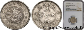 CHINA
Type : 7,2 Candareens (10 Cents) Province de Kiang Nan 
Date : (1901) 
Quantity minted : - 
Metal : silver 
Millesimal fineness : 800  ‰
Diamete...