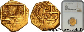 SPAIN - KINGDOM OF SPAIN - PHILIP II
Type : 2 Escudos 
Date : n.d. 
Mint name / Town : Indeterminé 
Quantity minted : - 
Metal : gold 
Diameter : 18  ...