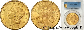 UNITED STATES OF AMERICA
Type : 20 Dollars "Liberty" 
Date : 1875 
Mint name / Town : Carson City 
Quantity minted : 111151 
Metal : gold 
Millesimal ...