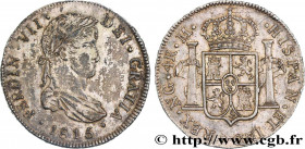 GUATEMALA - FERDINAND VII
Type : 4 Reales  
Date : 1815 
Mint name / Town : Guatemala 
Metal : silver 
Millesimal fineness : 896  ‰
Diameter : 33,5  m...