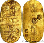JAPAN
Type : Koban Bunsei 
Date : 1819-1828 
Quantity minted : 11043360 
Metal : gold 
Millesimal fineness : 559  ‰
Diameter : 60,5  mm
Orientation di...