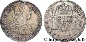 MEXICO - CHARLES IV
Type : 2 Reales  
Date : 1795 
Mint name / Town : Mexico 
Metal : silver 
Millesimal fineness : 896  ‰
Diameter : 27  mm
Orientati...