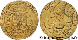 SPANISH NETHERLANDS - COUNTY OF FLANDERS - PHILIP IV
Type : Souverain ou Lion d’or 
Date : 1650 
Mint name / Town : Bruges 
Quantity minted : - 
Metal...