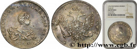 RUSSIA -IVAN VI
Type : Rouble 
Date : 1741 
Mint name / Town : Saint-Pétersbourg 
Quantity minted : - 
Metal : silver 
Millesimal fineness : 802  ‰
Di...