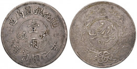 CINA Sinkiang Sar (tael) 1918/7 - Y 45.2 AG (g 34,53) 
qSPL