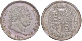 INGHILTERRA Giorgio III (1760-1820) Shilling 1816 - KM 666 AG In slab NGCMS66 3706757-067
FDC