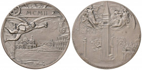 VENEZIA Medaglia 1912 per la ricostruzione del Campanile - Opus: Lippi - MA (g 89,27 - Ø 60 mm) RRRR
qFDC