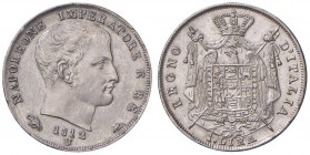 Napoleone (1804-1814) Venezia - Lira 1812 Puntali aguzzi, V su M - Gig. 160a AG (g 5,00) 
FDC