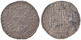 CORREGGIO Siro principe (1616-1630) Fiorino - MIR 189; M.L. 87 MI (g 3,86) RRR Con la leggenda al R/ MONETA NOVA CIVITAS CO. Qualche macchia sulla mis...