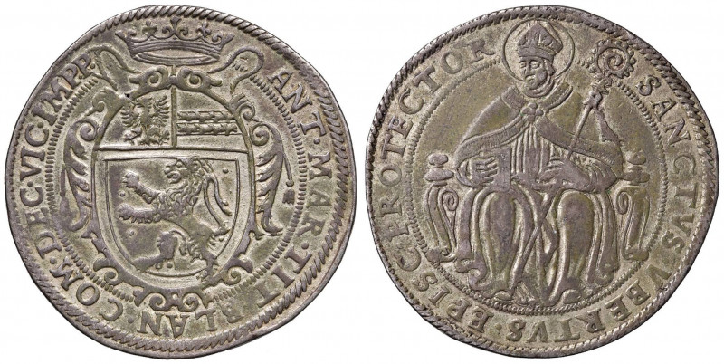 DESANA Antonio Maria Tizzone (1598-1641) Tallero tipo Salisburgo - MIR 551 AG (g...