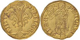 FIRENZE Repubblica (sec. XIII-1532) Fiorino simbolo stemma sormontato da N, Nicolò Valori, 1523, II semestre - Bernocchi 3908 AU (g 3,51) RR
qFDC