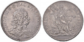 FIRENZE Cosimo III (1670-1723) Piastra 1684 con la scritta sul bordo - MIR 330 AG (g 31,24) RRR 
SPL