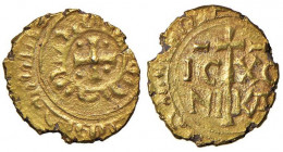 MESSINA Enrico VI (1194-1197) Tarì d’oro - MIR 51 (AU (g 1,34)
BB+