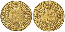 MESSINA Piero e Costanza (1282-1285) Pierreale d’oro - MIR 170 (aquila non coronata) AU (g 4,34) RR
qFDC