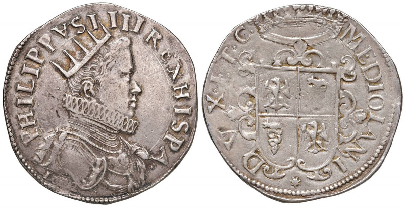 MILANO Filippo IV (1621-1665) Ducatone 1622 - Crippa 9; MIR 361/1 AG (g 31,80) R...