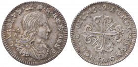 NAPOLI Carlo II (1674-1700) 8 Grana 1689 - Magliocca 53 AG (g 2,01) Graffio al D/ 
BB+
