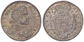 NAPOLI Carlo VI (1711-1734) Tarì 1716 - Magliocca 91 AG (g 4,39) Conservazione eccezionale con delicata patina 
FDC