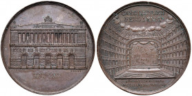 NAPOLI Ferdinando IV (1815-1816) Medaglia 1817 Ricostruzione del teatro San Carlo - Opus: Brandt - D’Auria 132 - AE (g 28,00 - Ø 37 mm)
SPL