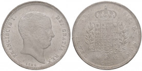 NAPOLI Francesco I (1825-1830) Piastra 1825 - Magliocca 467 AG In slab PCGS MS64 335243.64/36352098. Conservazione eccezionale
FDC