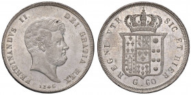 NAPOLI Ferdinando II (1830-1859) Mezza piastra 1846 - Magliocca 583 AG (g 13,80) Minimo graffietto al D/
FDC