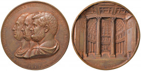 NAPOLI Ferdinando II (1830-1859) Medaglia 1836 Per il compimento della Basilica di San Francesco di Paola - Opus: Cariello e Verucci - D’Auria 191 - A...
