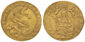 PARMA Odoardo Farnese (1622-1646) Doppia - MIR 1008 (indicato R/4 e illustrato questo esemplare); R.M. 6 (indicato R/3 e illustrato questo esemplare) ...