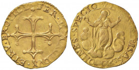 PISA Ferdinando II (1620-1670) Doppia s.d. - MIR 451/4 AU (g 6,60) RR Usuali difetti di conio tipici dell’emissione, ma bellissimo esemplare dal metal...