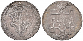 URBINO Francesco Maria II (1574-1624) 20 Grossi - Cavicchi 176 AG (g 25,40) RR R/ da conii stanchi
BB