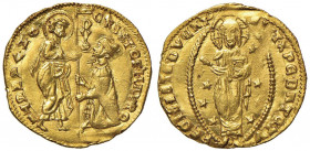 VENEZIA Cristoforo Moro (1462-1471) Ducato - Pa. 1 AU (g 3,59) R Una schiacciatura marginale ma esemplare di grandissima qualità 
qFDC/FDC