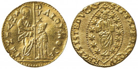VENEZIA Alvise I Mocenigo (1570-1577) Ducato - Pa. 1 AU (g 3,56) Ondulazioni del tondello
SPL/qFDC