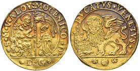 VENEZIA Alvise IV Mocenigo (1763-1779) Ducato sigla D G in oro da 6 zecchini - Montenegro 1705 AU (g 20,68) RRRR Colpetti al bordo
SPL+