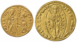 VENEZIA Imitazioni del ducato veneziano - a nome di Andrea Dandolo (1343-1354) Ducato di produzione levantina - cfr. Fr 2a AU (g 3,09) 
SPL