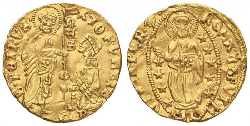 Senato Romano (1257-1270) Ducato - MIR 178 AU (g 3,56) Ondulazione del tondello...