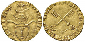 Martino V (1417-1431) Avignone - Fiorino da 24 soldi - Munt. 31 AU (g 2,70) RRR
qSPL