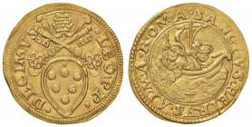 Leone X (1513-1521) Fiorino di camera - Munt. 7 AU (g 3,38) R 
SPL/qSPL