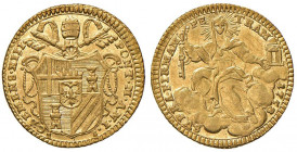 Clemente XIII (1758-1769) Mezzo zecchino 1758 A. I - Munt. 8 AU (g 1,71) R
FDC
