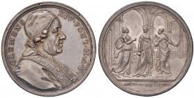 Clemente XIV (1769-1774) Medaglia A. V - Opus: Cropanese - AG (g 22,74 - Ø 39 mm) Minimo colpetto al bordo
qFDC