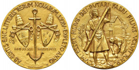 Paolo VI (1963-1978) Medaglia 1966 straordinaria per il 75° anniversario della enciclica Rerum novarum di Leone XIII D/ AB EDITIS ENC LITTERIS “RERUM ...