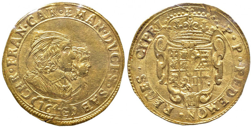 Carlo Emanuele II (reggenza della madre, 1638-1648) Quadrupla 1643 - MIR (nuova ...